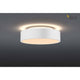 Medo 30 Corona LED Aufbauleuchte Dali Weiß - elegante Deckenleuchte mit coronalen Lichtauslass und modernem Design.