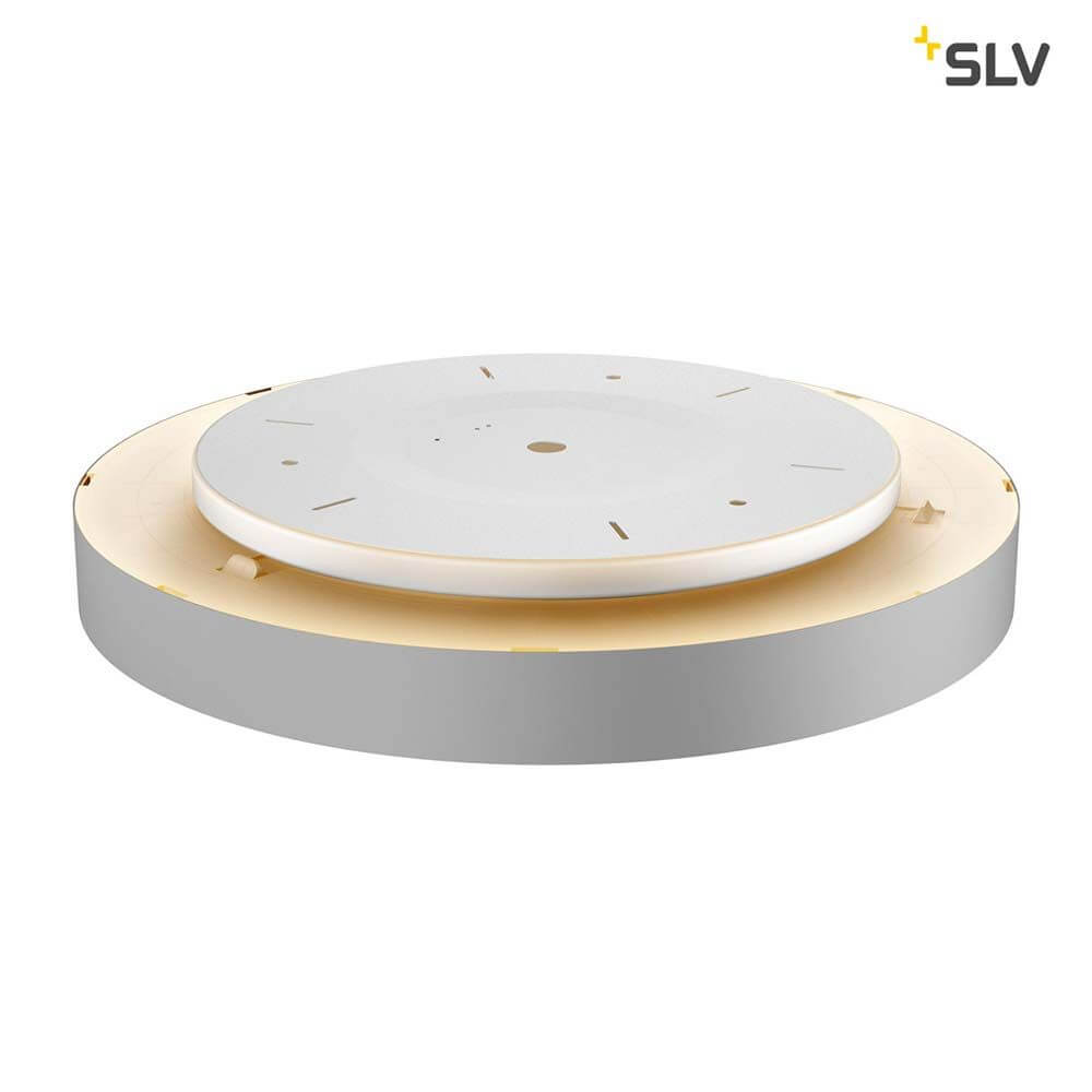 Medo 60 Corona LED Aufbauleuchte Triac Silbergrau mit modernem Design und integrierter Premium LED.