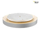 Medo 60 Corona LED Aufbauleuchte Triac Silbergrau mit modernem Design und integrierter Premium LED.