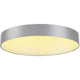 Medo 60 LED Deckenleuchte Silbergrau
