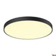 Medo 90 Dali LED Deckenlampe Schwarz 3000 & 4000K mit homogenen Lichtaustritt und flexiblem Schalter.