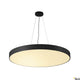 Medo 90 Dali LED Deckenlampe Schwarz 3000 & 4000K mit homogenen Lichtaustritt.