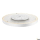 Medo 90 Dali LED Deckenlampe Weiß 3000-4000K auf einem weißen Hintergrund, rundes, modernes Design.