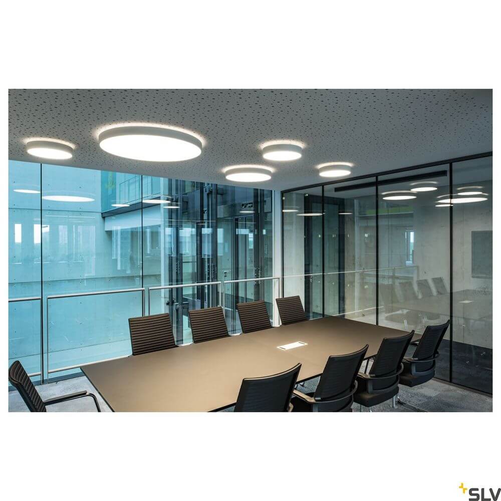 Medo 90 Dali LED Deckenlampe Weiß 3000-4000K im modernen Besprechungsraum