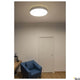 Medo 90 Triac LED Deckenlampe Grau 3000/4000K in einem modernen Raum mit blauem Stuhl