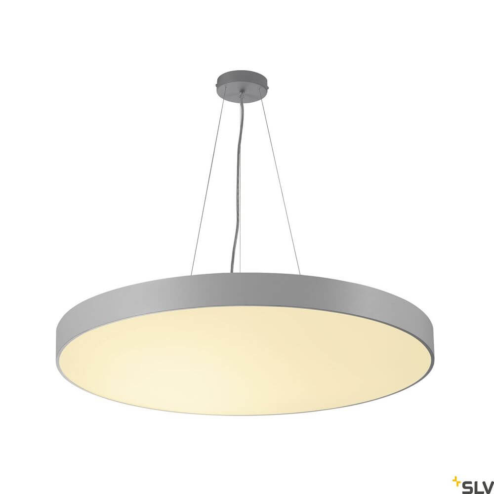 Medo 90 Triac LED Deckenlampe Grau 3000/4000K mit modernem Design und sanfter Beleuchtung.
