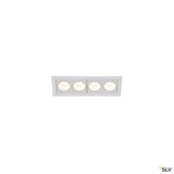 Milandos LED Deckeneinbauleuchte mit drei hochwertigen Leuchten in modernem Design, ideal für stilvolle Räume.