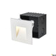 Mobala Einbaudose mit quadratischer Blende und integriertem LED-Licht, ideal für moderne Innenräume.