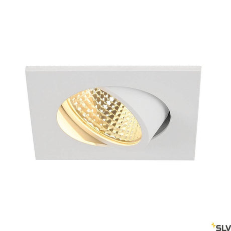 New Tria 68 I Cs ceiling light White Square 2700K with gold inner reflector