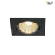 New Tria Eckig LED Einbauleuchte Schwarz 1800-3000K mit dim-to-warm Funktion für individuelle Lichtfarbe.