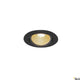 New Tria LED Deckeneinbauleuchte 2700K in schwarzem Design für akzentuierte Beleuchtung.