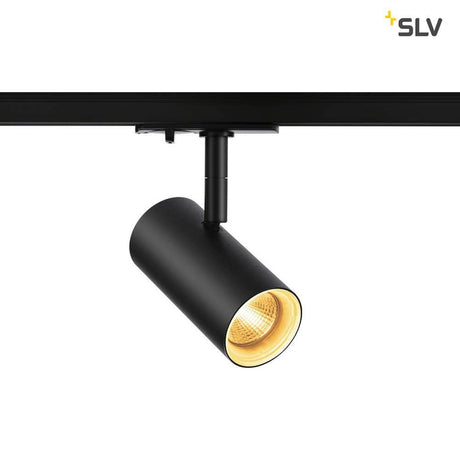 Noblo LED Spot Schwarz inkl. 1P.-Adapter, moderner schwenkbarer LED Strahler für Hochvolt-Schienen-System