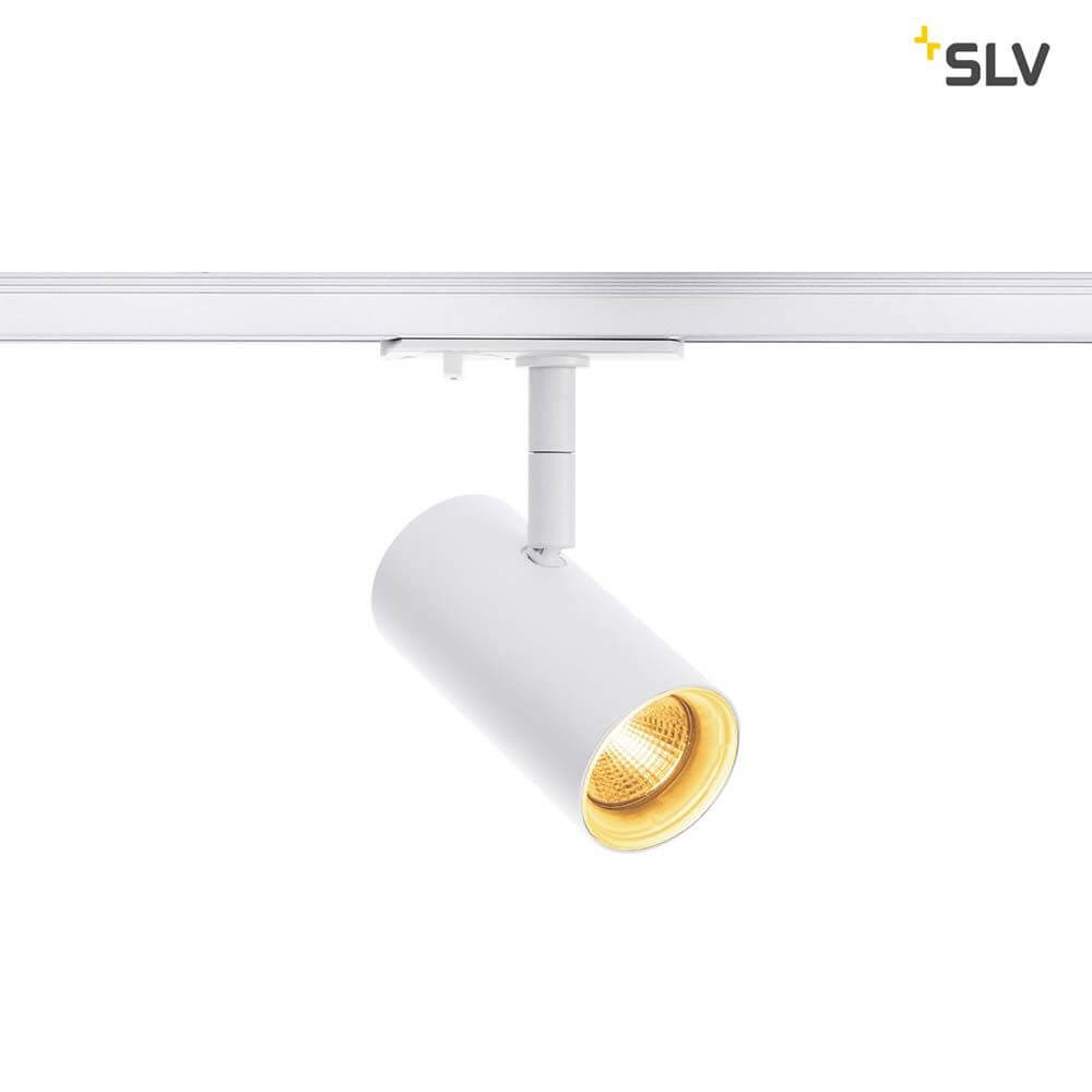 Noblo LED Spot Weiß inkl. 1P.-Aapter - dreh- und schwenkbarer LED Strahler für Hochvolt-Schienen-System.