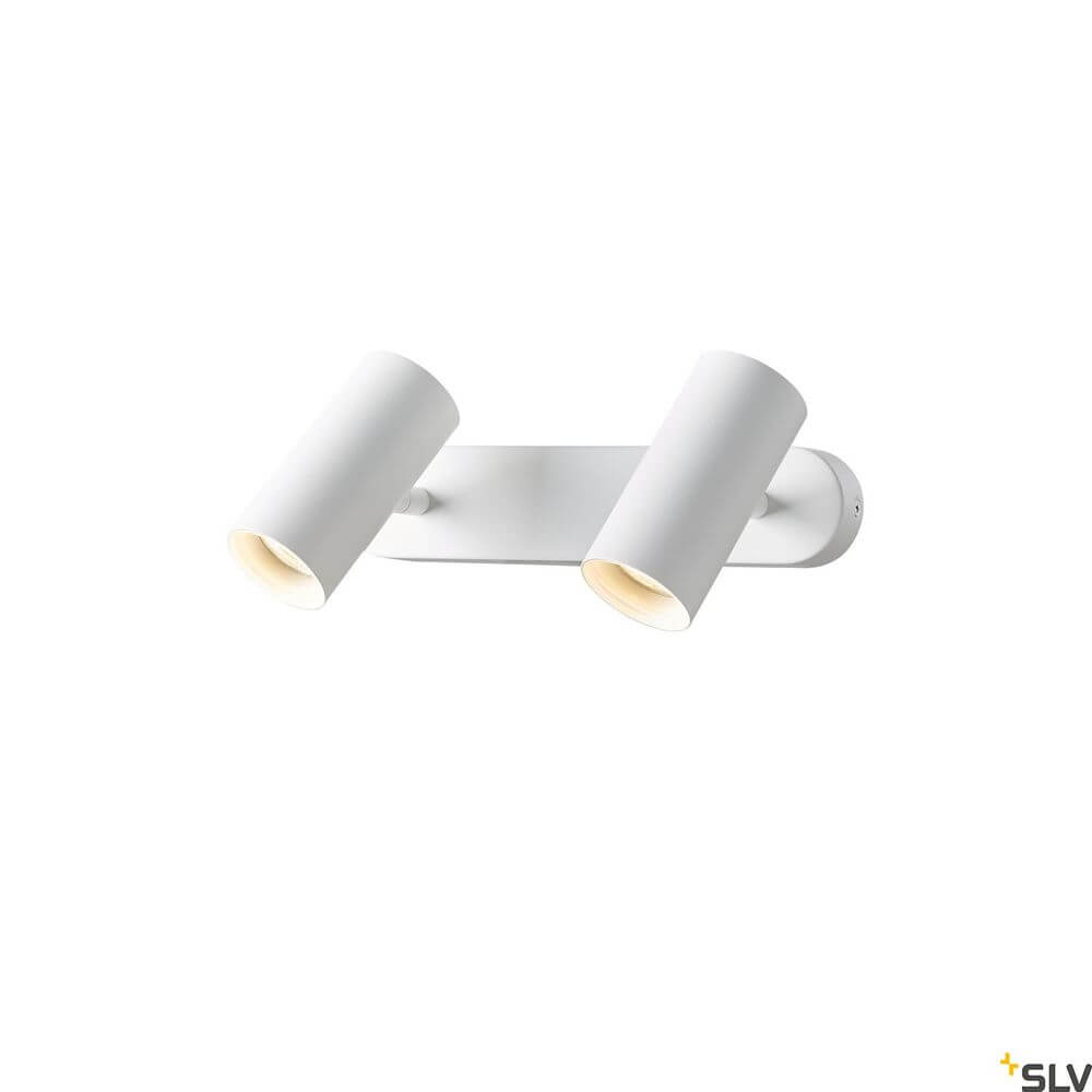 Noblo LED Strahler 2700K Weiß mit zwei weißen Lichtquellen für angenehme Raumbeleuchtung.