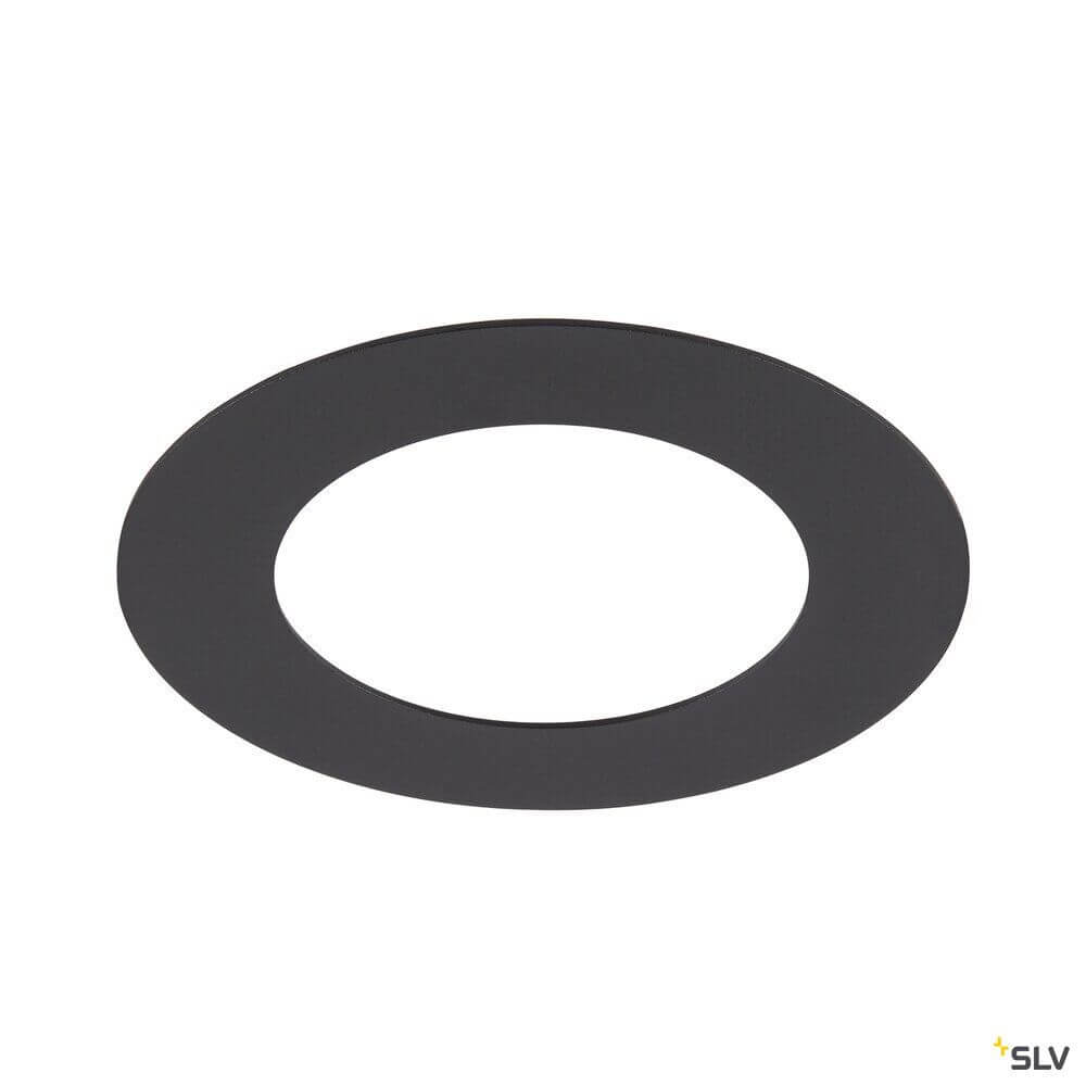 Numinos Einbaurahmen S in Schwarz für flexibles Deckeneinbausystem in Hohldecken.