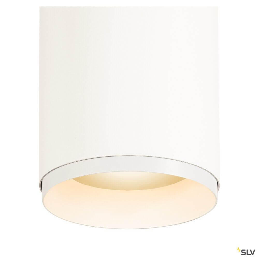 Numinos Frontring Weiß Aufsatz für LED Leuchten im eleganten Design, individuell konfigurierbar.