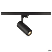 Numinos Zoom M 3-Phasen LED Spot Phase schwarz mit warmweißem Licht (3000K) für 3-Phasen-Stromschienensystem