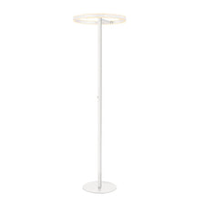 One Straight FL LED lampadaire orientable verticalement en blanc, design moderne pour des espaces élégants.