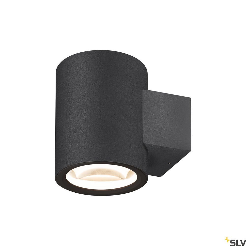 Oculus Up&Down LED Wandaufbauleuchte  SLV Schwarz  