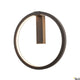 One 40 Wandlampe Dali 3000 & 4000K Schwarz - moderne Wandlampe in Schwarz mit neuartigem Design.