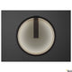 One 40 Wandlampe Dali 3000 & 4000K Schwarz mit modernem Design und warmem Licht.