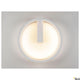 One 40 Wandlampe Dali 3000-4000K Weiß im modernen Design mit sanfter Beleuchtung.