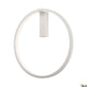 One 60 Wandlampe Dali 3000-4000K Weiß im modernen Design, rund und elegant, ideal für jeden Raum.