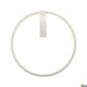 One 60 Wandlampe Dali 3000-4000K Weiß mit modernem, minimalistischem Design in rundem Stil.