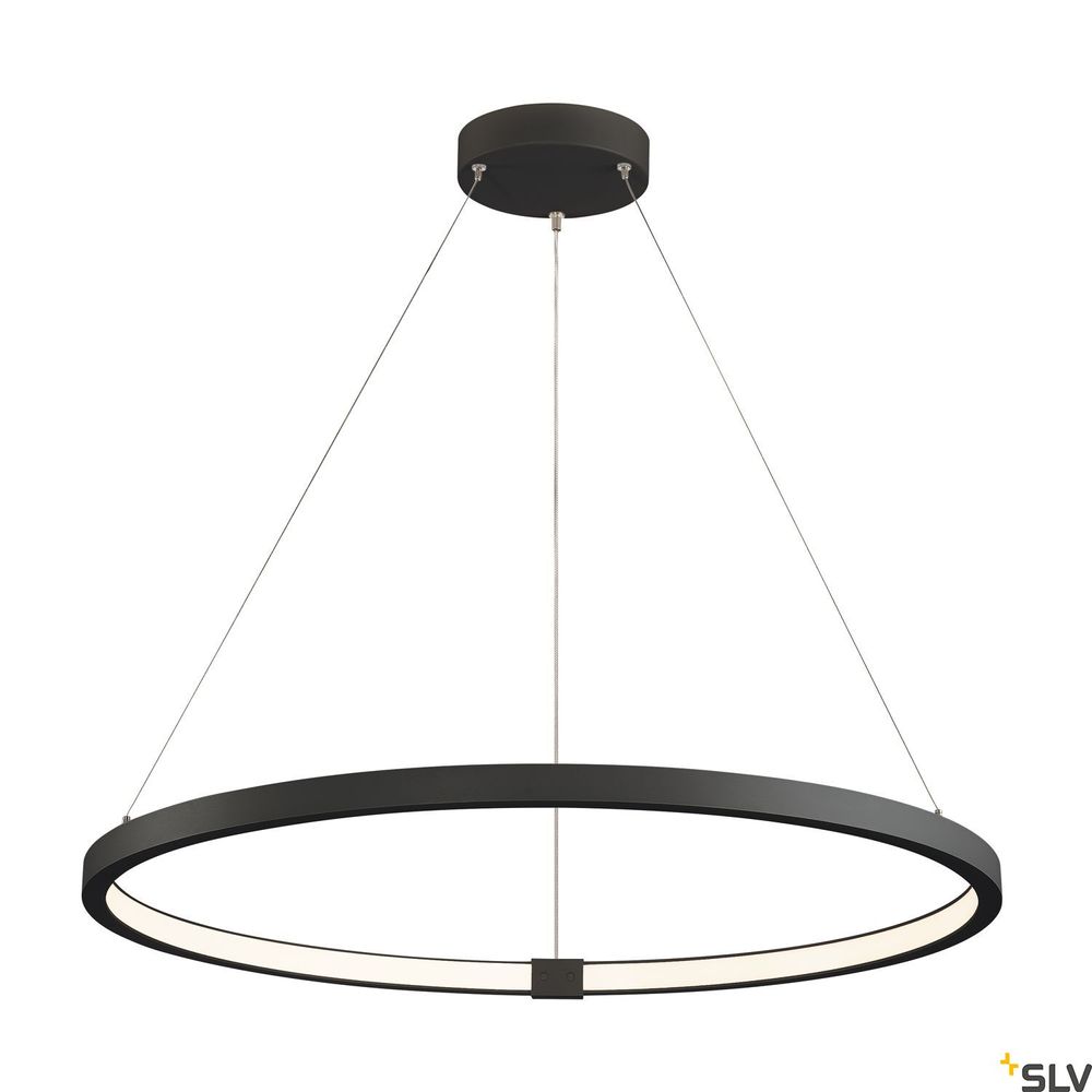 Pendelleuchte One 80 in Schwarz, Dali, 3000-4000K, stilvolles Design für jeden Raum.