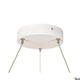 One LED Pendelleuchte Dali Up&Down Ø 60cm - Modernes und elegantes Design mit weißem Deckenelement.