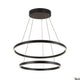 One LED Pendelleuchte Double Dali Up&Down mit modernem Design und natürlicher Farbwiedergabe.