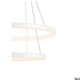 One LED Pendelleuchte Double Dali Up&Down in modernem Design mit zwei Leuchtringen.
