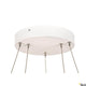 One LED Pendelleuchte Double Phase Up&Down in modernem, elegantem Design mit weißem Gehäuse und abgehängten Kabeln.