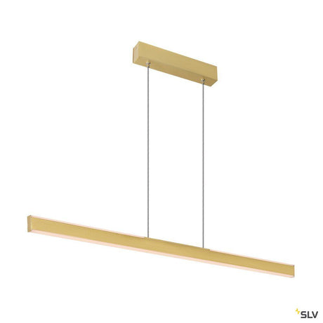 Moderne One Up&Down LED Pendelleuchte Linear 100 Phase in elegantem Design für Gastronomie und Wohnräume.