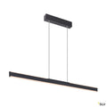 One Up&Down LED Pendelleuchte Linear 100 in Schwarz, moderne Leuchte für Gastronomie und Wohnräume, hohe Farbwiedergabe.