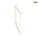 Open Grill LED Double Twist Wand- & Deckenleuchte Weiß mit rechteckigem Rahmen und drehbaren LED-Elementen.