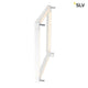 Open Grill LED Double Twist Wand- & Deckenleuchte Weiß mit drehbaren Elementen und LED-Beleuchtung, ideal für 230V Netzwerk.