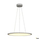 Panel 60 Dali Pendellampe 3000K Grau, moderne Deckenleuchte in Grau mit sanftem Licht.