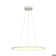 Panel 60 Dali Pendellampe 4000K Weiß, moderne runde LED-Pendelleuchte in Weiß