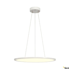Panel 60 Dali Pendellampe 4000K Weiß, moderne runde LED-Pendelleuchte in Weiß