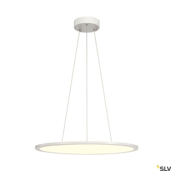 Panel 60 Dali Pendellampe 4000K Weiß, moderne runde LED-Pendelleuchte in Weiß