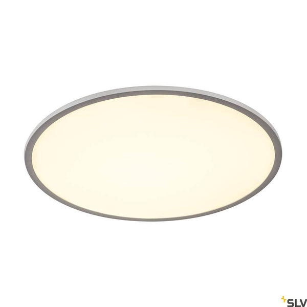 Panel 60 Dali Round Cl 3000K Grau – runde LED-Deckenlampe mit grauem Rahmen für stilvolle Beleuchtung.