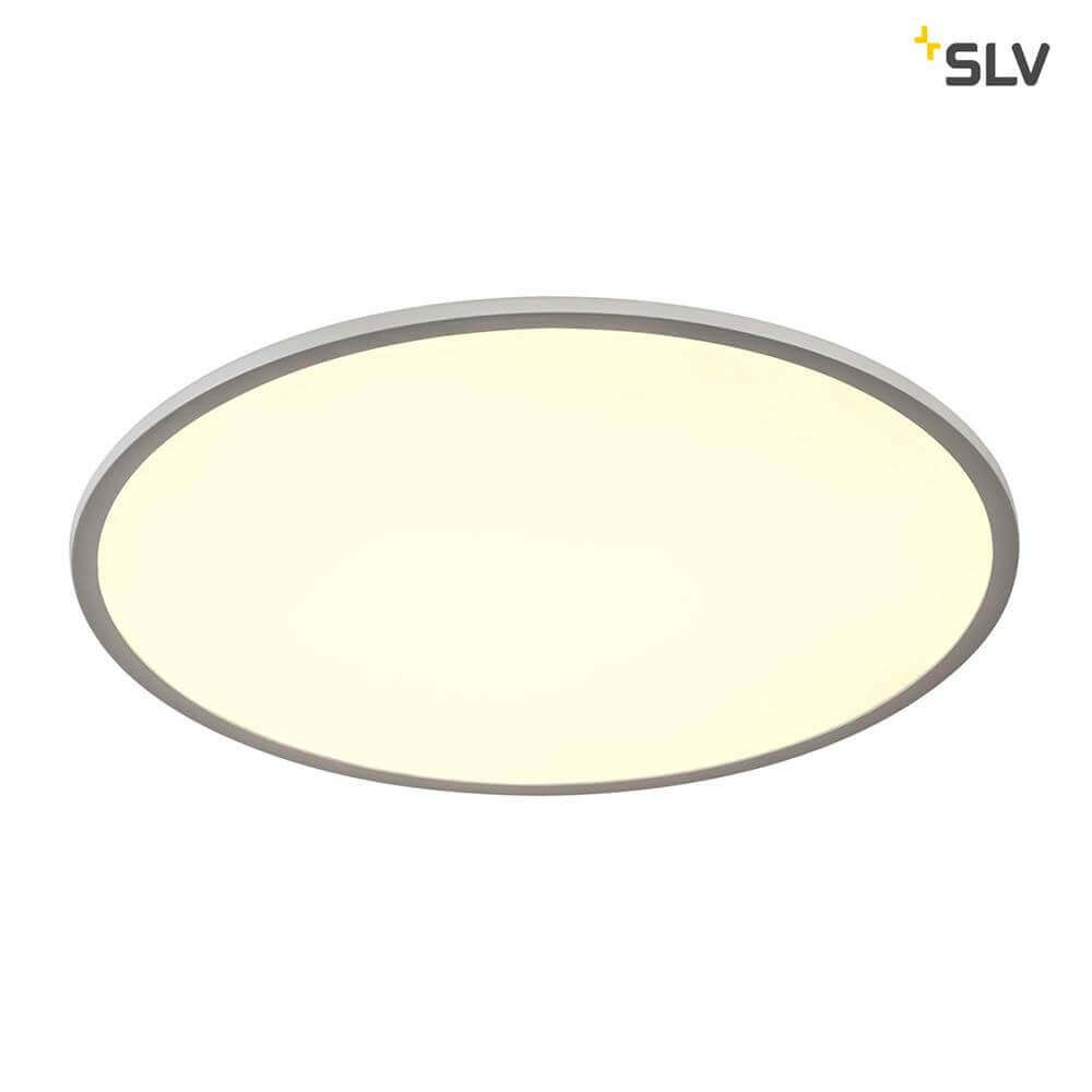 Panel 60 Rund LED Deckenaufbauleuchte Silbergrau 4000K