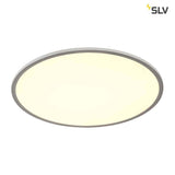 Panel 60 Rund LED Deckenaufbauleuchte Silbergrau 4000K