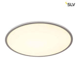Panel 60 Rund LED Deckenaufbauleuchte Silbergrau 3000K