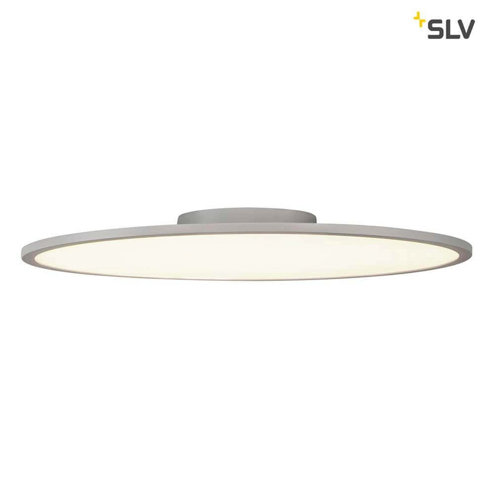 Panel 60 Rund LED Deckenaufbauleuchte Silbergrau 4000K