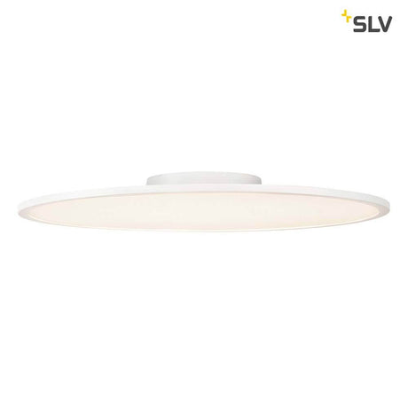Panel 60 Rund LED Deckenaufbauleuchte Weiß 3000K mit modernem, blendfreiem Design und hohem Lichtstrom.