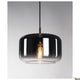 Pantilo 28 Pendellampe E27 Chrom in elegantem Design mit transparentem Lampenschirm und warmem Licht.