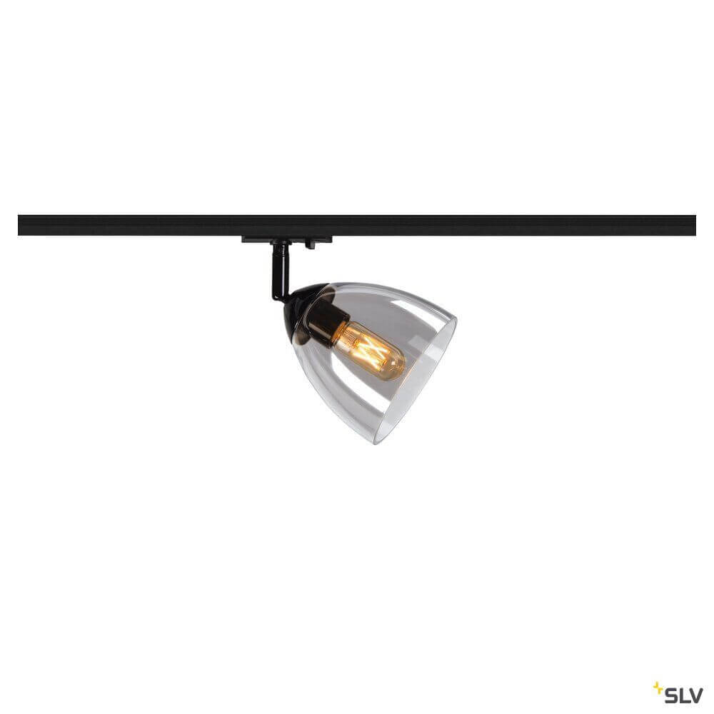 Para Cone 1-Phasen Spot auf Stromschienensystem mit konischem Reflektor für warmes Licht.