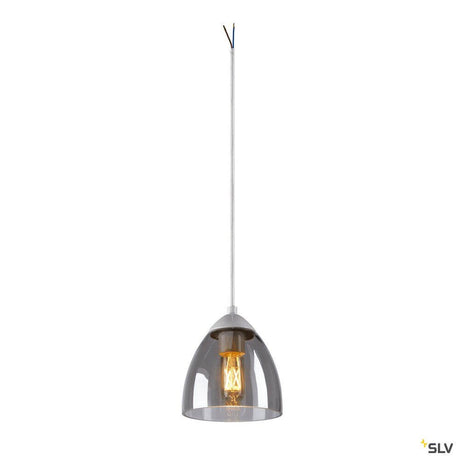 Schöne PARA CONE Pendelleuchte mit konischem Reflektor und warmem Licht, ideal für gemütliche Beleuchtung.